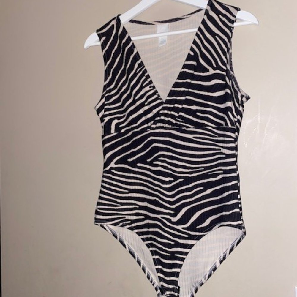 Zebra one-piece